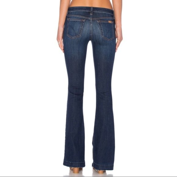 Joe's Jeans Sophia Mid Rise Icon Flare Wide Leg Jeans - Picture 13 of 14